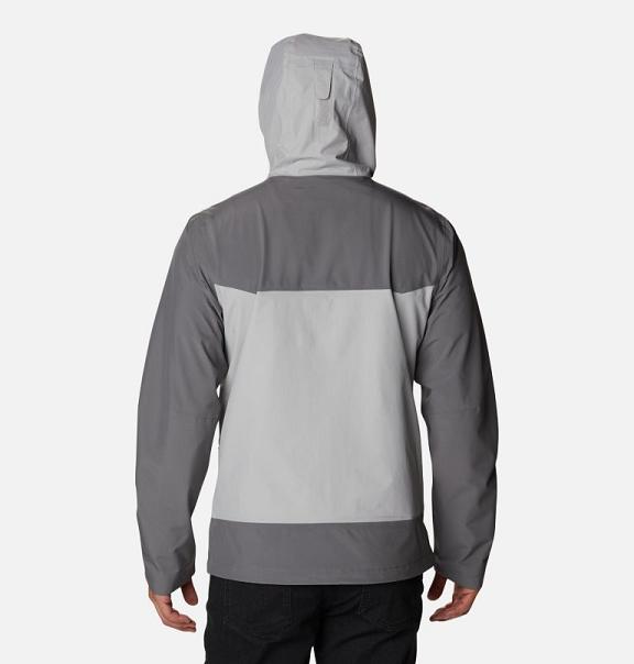 Columbia Elk Glen Softshell Jacket Grey For Men's NZ75480 New Zealand